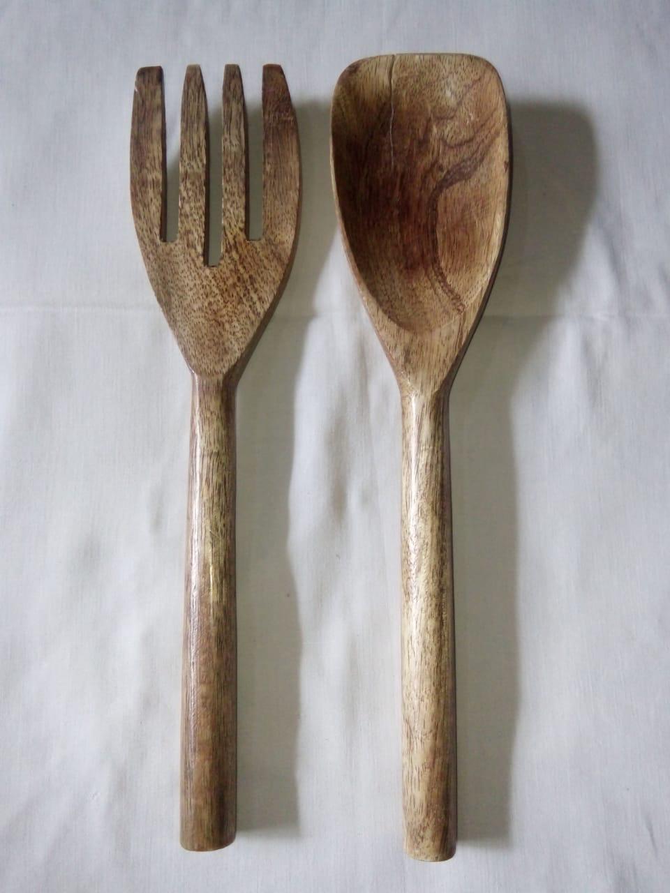 Cutlery wooden spoon set